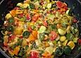 Putenbrustfilets mit Paprika - Zucchini - Gem&uuml;se