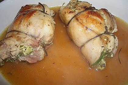 Kaninchenkeule mit Kr&auml;uter-K&auml;se F&uuml;llung 1