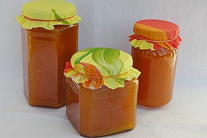 K&uuml;rbis - Apfel - Marmelade