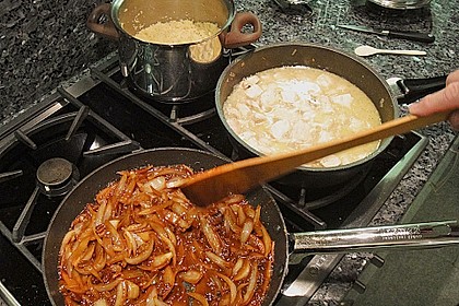 Lamm - Bulgur mit Rosinen - Zwiebeln 2