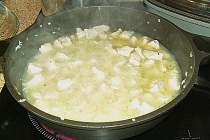 Lamm - Bulgur mit Rosinen - Zwiebeln 4