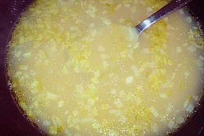 Ger&ouml;stete Grie&szlig;suppe 1