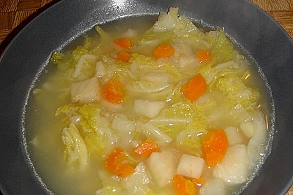 Ger&ouml;stete Grie&szlig;suppe 2