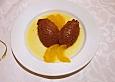 Mousse au chocolat mit Orangenduft