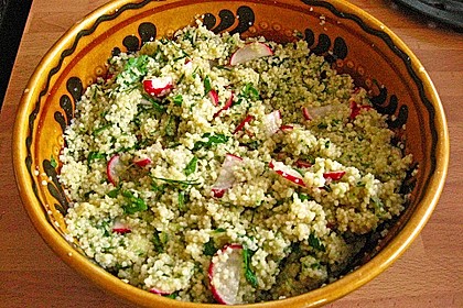 Trio von Couscous, Avocado und Gurke 2