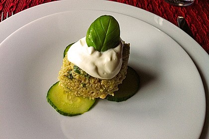 Trio von Couscous, Avocado und Gurke 3