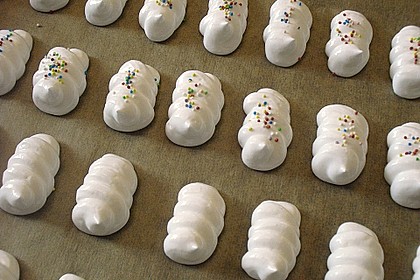 Baiser von drei Eiweiß