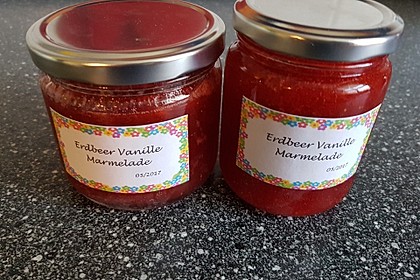 Vanille - Erdbeer - Marmelade 19