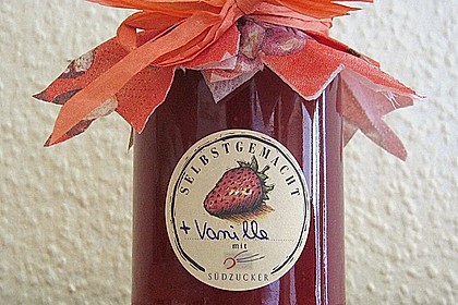 Vanille - Erdbeer - Marmelade 3