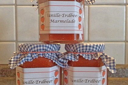 Vanille - Erdbeer - Marmelade 36