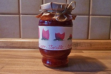 Vanille - Erdbeer - Marmelade 30