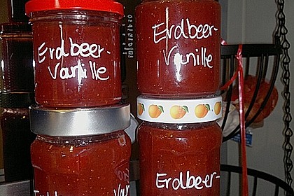 Vanille - Erdbeer - Marmelade 23