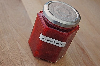 Vanille - Erdbeer - Marmelade 10