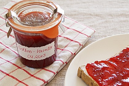 Vanille - Erdbeer - Marmelade 4