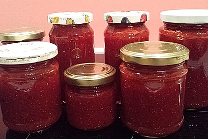 Vanille - Erdbeer - Marmelade 16