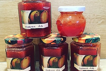 Vanille - Erdbeer - Marmelade 18