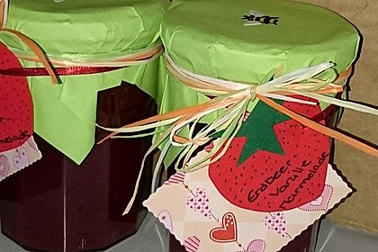 Vanille - Erdbeer - Marmelade 5