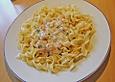 Bandnudeln mit Shrimps