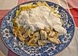 Pfannen - Gyros mit Tzatziki