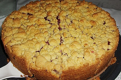 Rhabarber - Streuselkuchen 2
