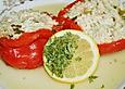Gef&uuml;llte Paprika mit Lachs