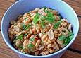 Roter Linsensalat