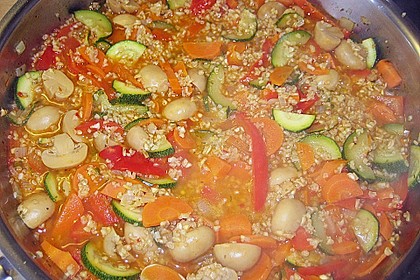 Gemüsepfanne mit Bulgur 21