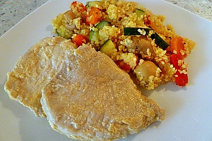 Gemüsepfanne mit Bulgur 13