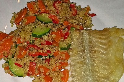 Gemüsepfanne mit Bulgur 24