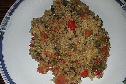 Gemüsepfanne mit Bulgur 9
