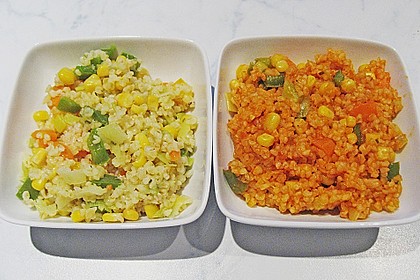 Gemüsepfanne mit Bulgur 12