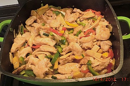 H&auml;hnchenfleisch s&uuml;&szlig; - sauer 1
