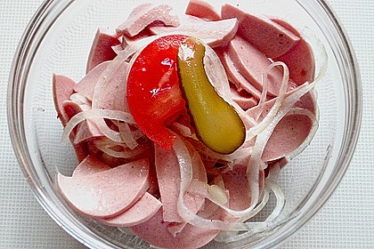 Bayrischer Wurstsalat 1