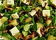 Birnen - Feldsalat mit Bacon und Gorgonzola