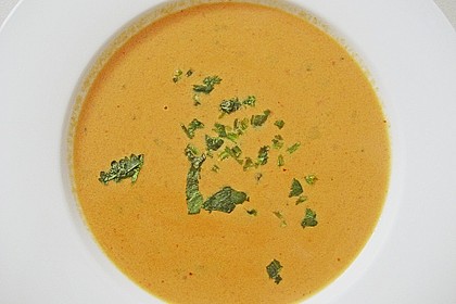 Scharfe Tomaten - Kokos - Suppe 6