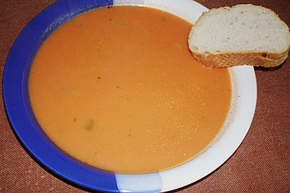 Scharfe Tomaten - Kokos - Suppe 8