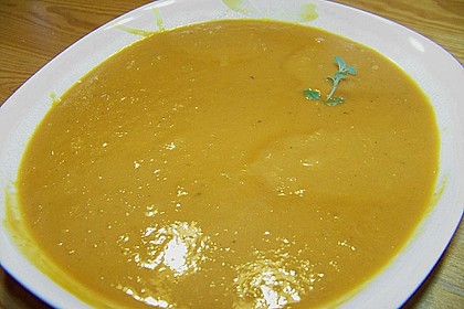 Scharfe Tomaten - Kokos - Suppe 10