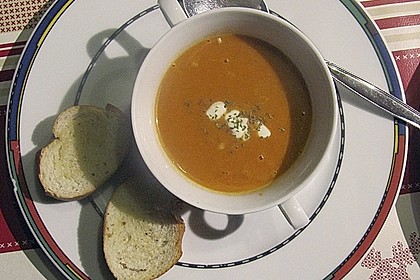 Scharfe Tomaten - Kokos - Suppe 15