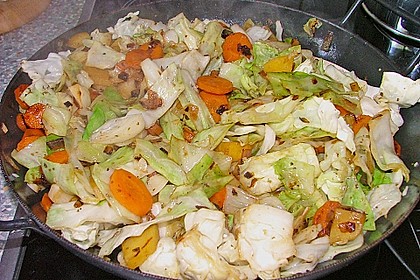 Spitzkohl-Topf 1