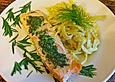 Lachs mit frischem Fenchel