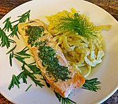 Lachs mit frischem Fenchel (Bild)