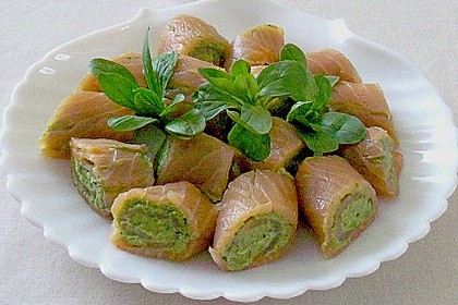 Lachs - Avocado - R&ouml;llchen