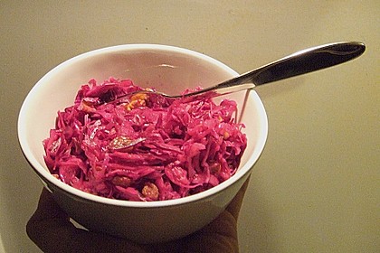 Rotkohl - Salat 6
