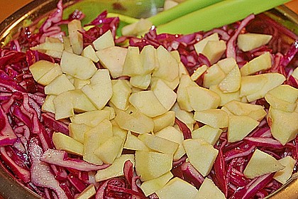 Rotkohl - Salat 4