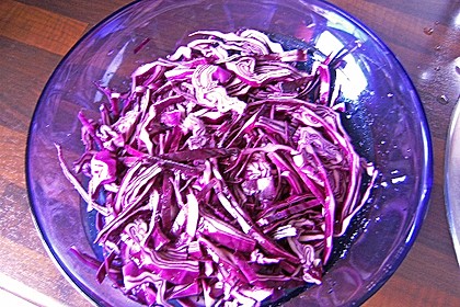Rotkohl - Salat 11