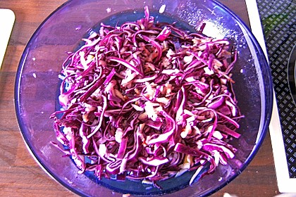 Rotkohl - Salat 10