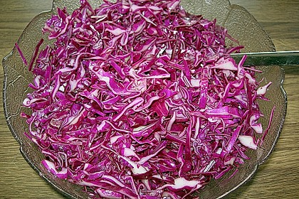 Rotkohl - Salat 5