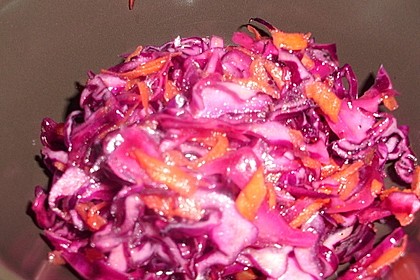 Rotkohl - Salat 7