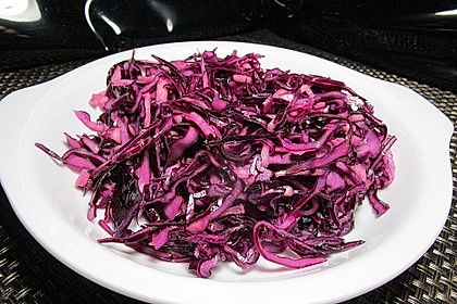 Rotkohl - Salat 1