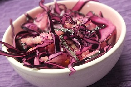 Rotkohl - Salat